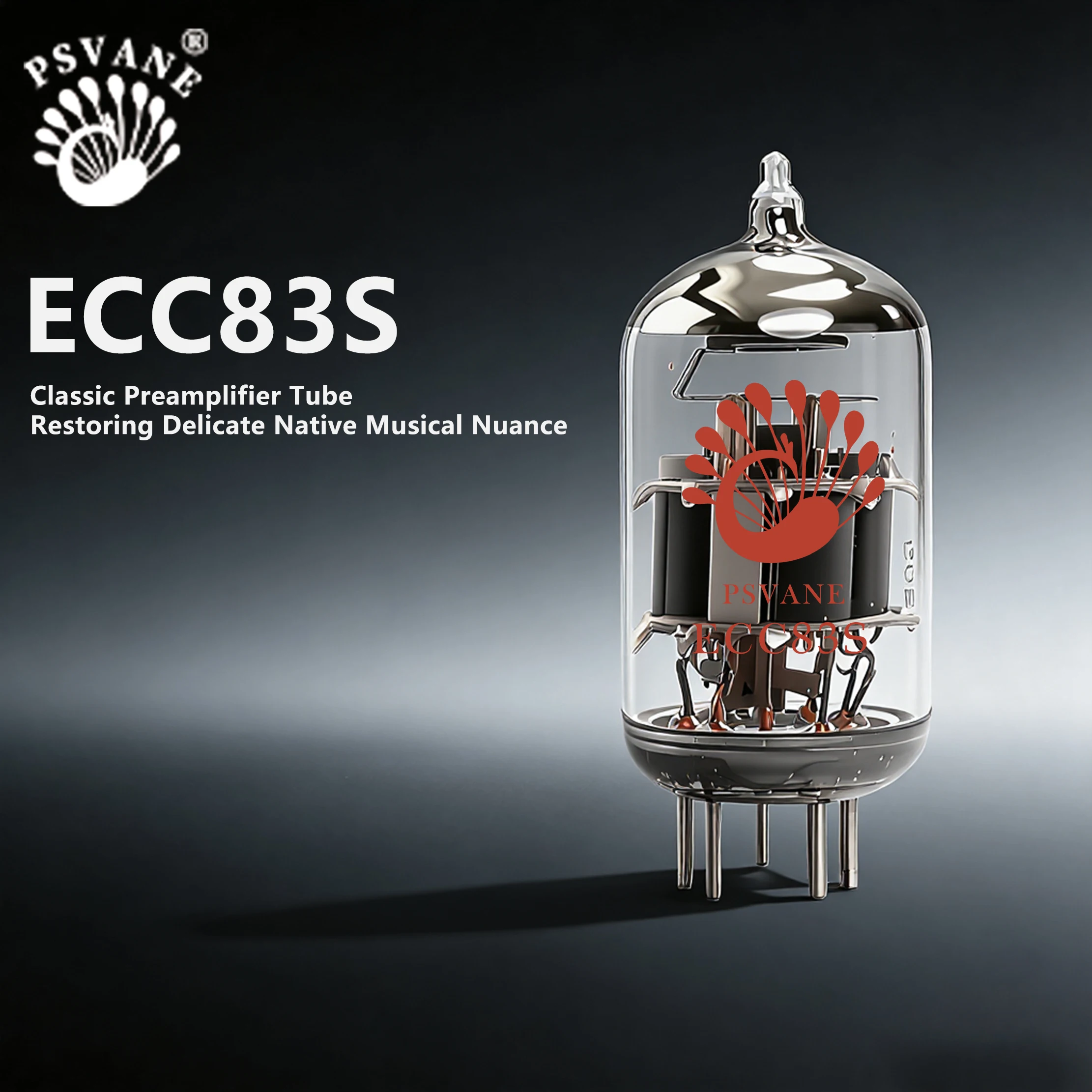 PSVANE ECC83S Vakuumröhre-OLDCHEN, Drop-in-Ersatz für ECC82/12AU7/ECC81/ECC83S, Hi-Fi Audio-Röhrenverstärker