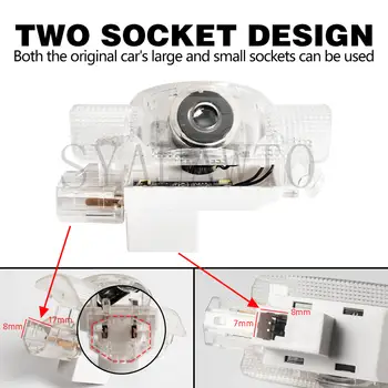 適用於豐田卡羅拉 E150 E210 普拉多 漢蘭達 凱美瑞 XV40 XV50 XV70 的 LED 車門迎賓鬼影燈內裝配件 8 最佳銷售 豐田卡羅拉 E210 兩廂車 - №3