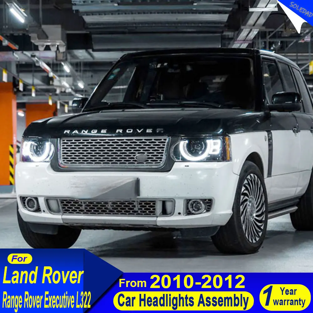 Car LED Headlight Assembly For Land Rover Range Rover Executive L322 2010 2011 2012  Front Headlamp Automotive Accessories