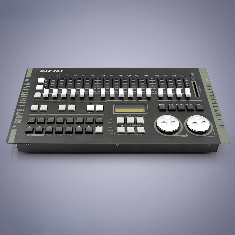 Stage Light Max 384 Dmx 512 Console  Lighting Controller Perfect For Event Lighting