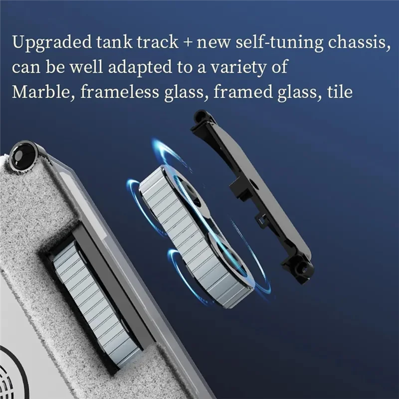 

ABWM-Умный робот для мытья окон, влажная уборка с высоким всасыванием 5600 Па, управление через приложение, портативный дизайн, автоматический спринклер (США)