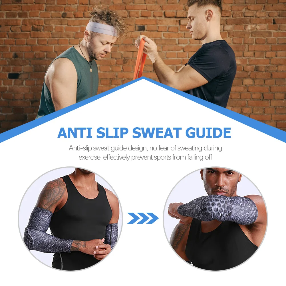 

2Pcs Elbow Protector Forearm Sleeve Premium Breathable Protective Arm Sleeve for Exercise Fitness Hiking Camping Motorcycling