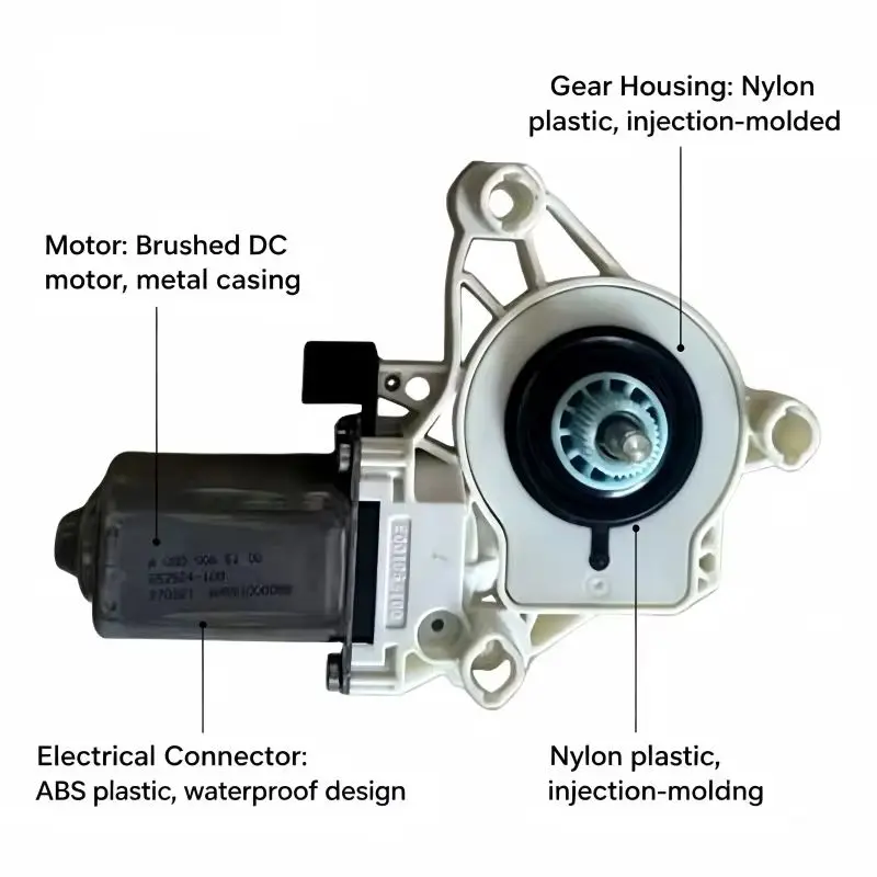 Image of Fensterhebermotor A2229061903, A0009065806, A0009065108, A0009061507, A0009065706, A0009061607, A0009061904