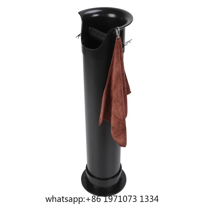 Coffee Knock Container Coffee Knock Box Commercial Floor Standing Coffee Grounds Collection Bin for Restaurants Home Kitchens