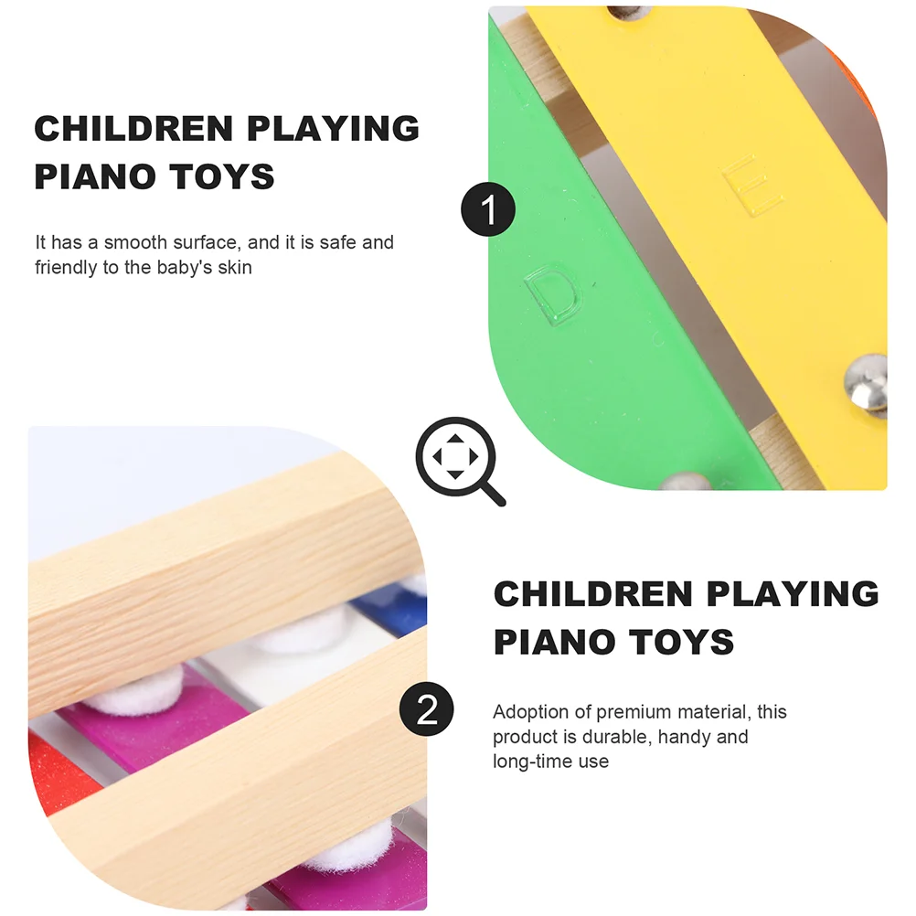 Percussie Kid Toy Kinderen Speelgoed Piano voor Peuter Cognitieve Xylofoon Instrument Muzikaal