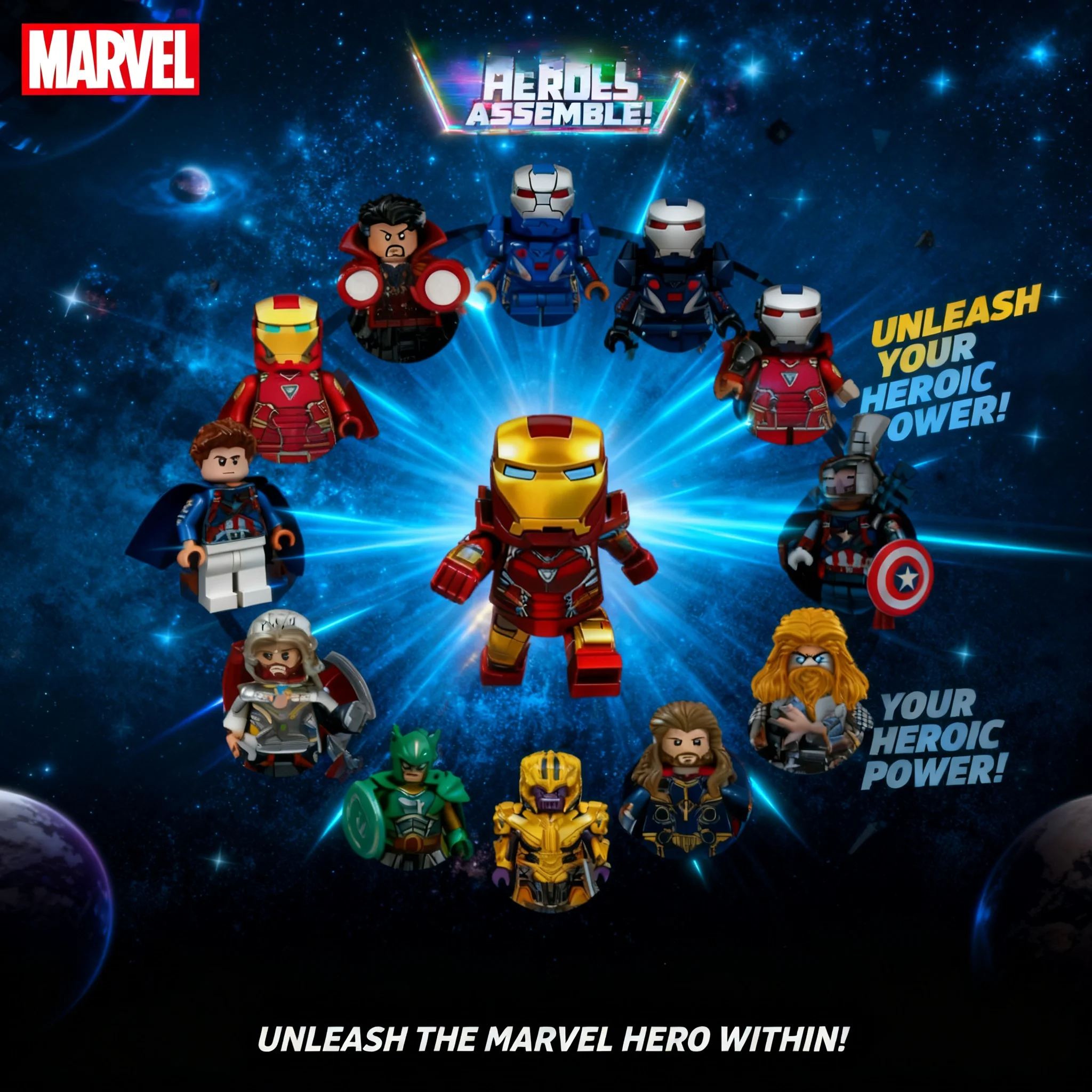 

2026 Mini Action Figures Building Blocks Toys Building Bricks Party Gifts For Children