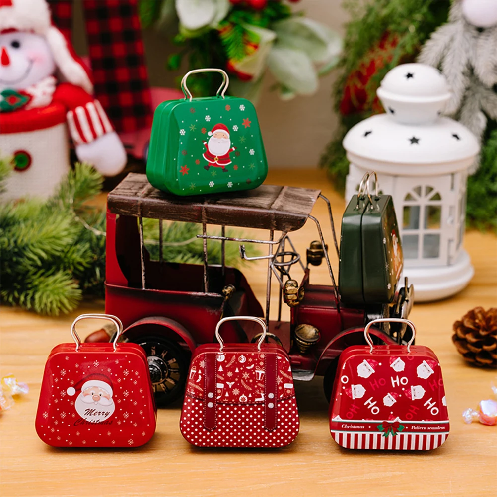 

Tinplate Box Of Holiday Decoration Cartoon Cute Indoors Sugers Case For Door