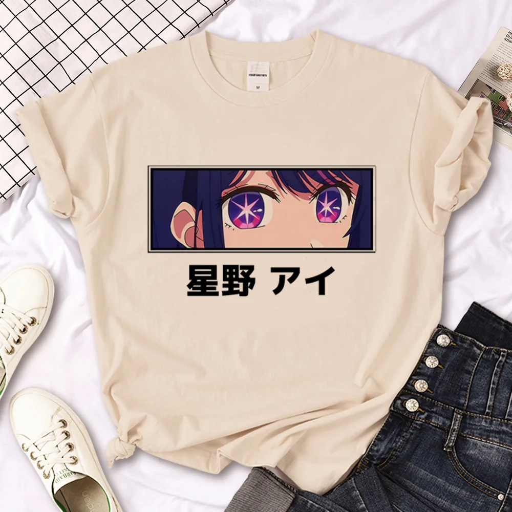 

Oshi No Ko tshirt women anime funny t-shirts female designer comic funny clothing