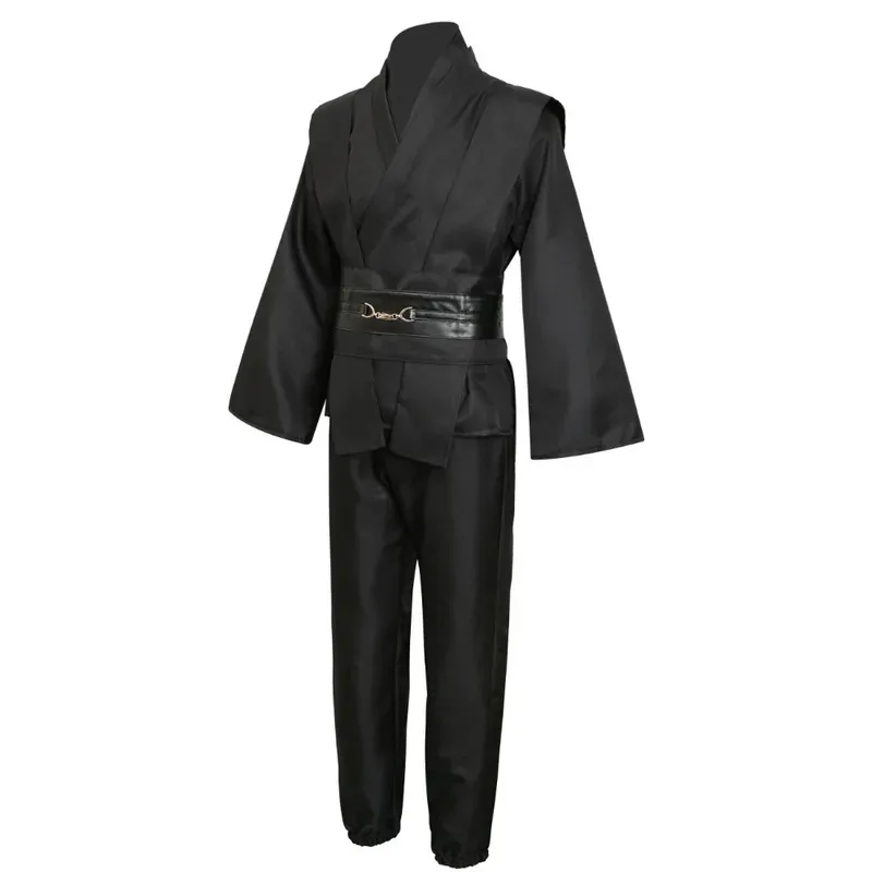 

Костюм джедая из фильма, куртка для взрослых, брюки, плащ, полный комплект, униформа воина для ролевых игр, костюм на Хэллоуин, автомобили; 5 дБ, 8, В;