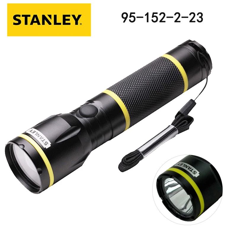 Stanley 95-152-2-23 Ultra Bright LED Focused Flashlight Outdoor Long Range Portable Multifunctional Household Durable Light