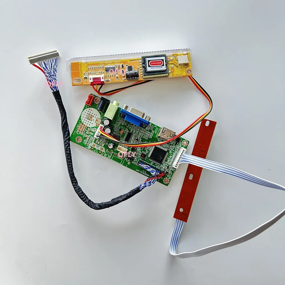 

58C Controller board HDMI-Compatible VGA kit for LTN141W1-L04 LTN141W1 1280X800 LCD panel screen monitor DIY 14.1"