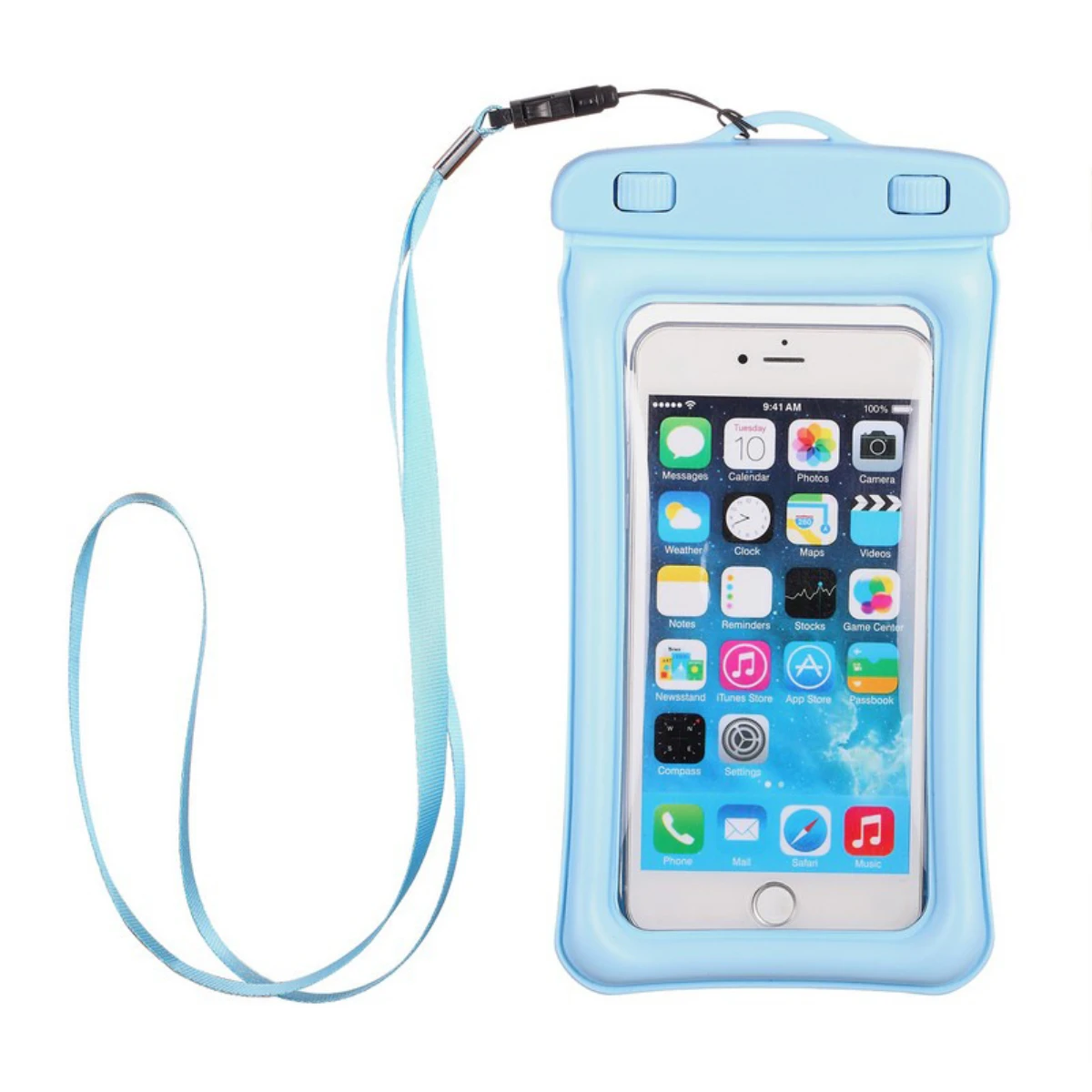 2026Underwater photography airbag mobile phone waterproof bag hot spring swimming mobile phone universal touch screen snorkeling