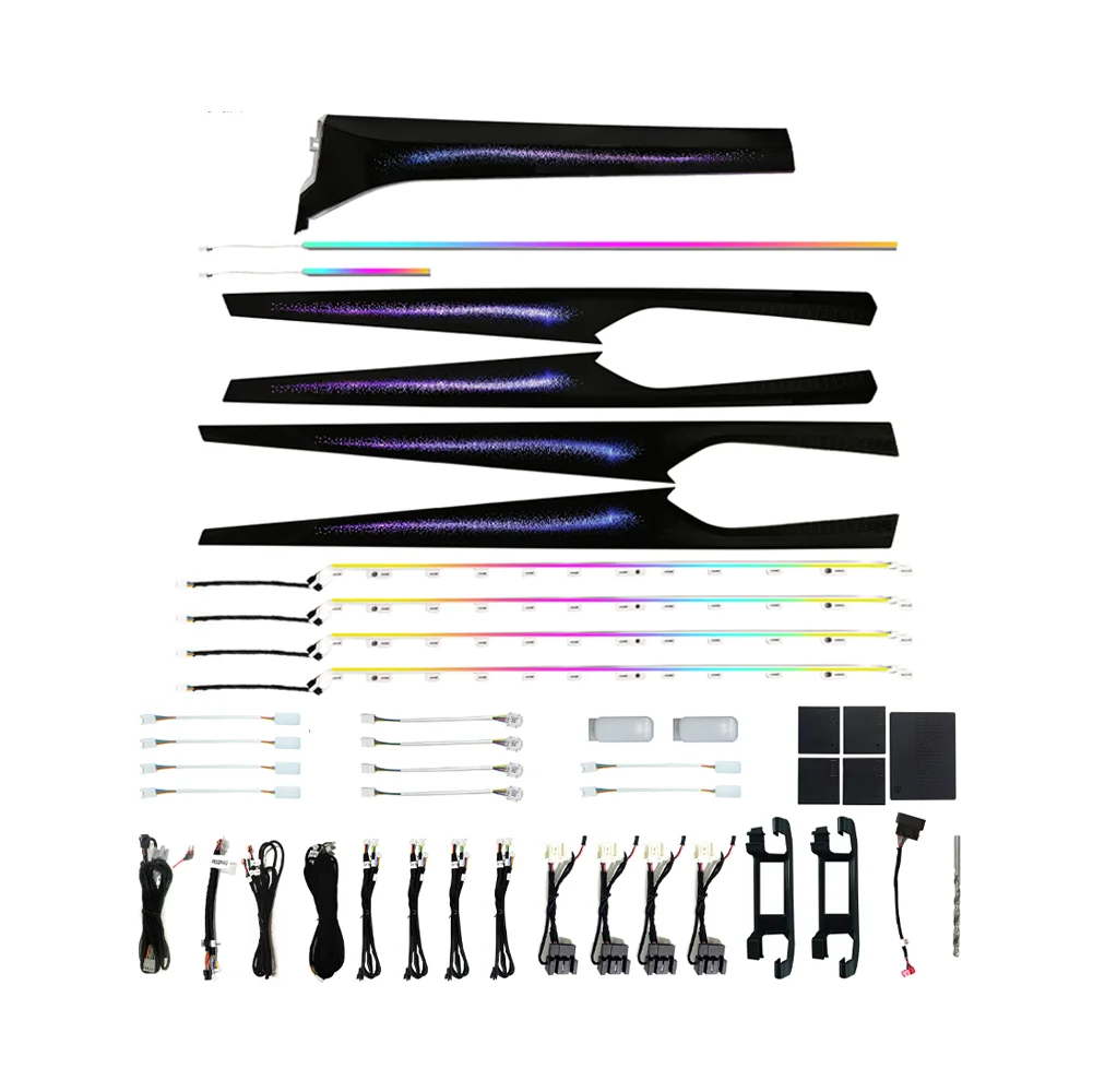 Ambient Light Kit Galaxy Volkswagen Neon Inner Door Atmospheric Decoration Car ABS Material