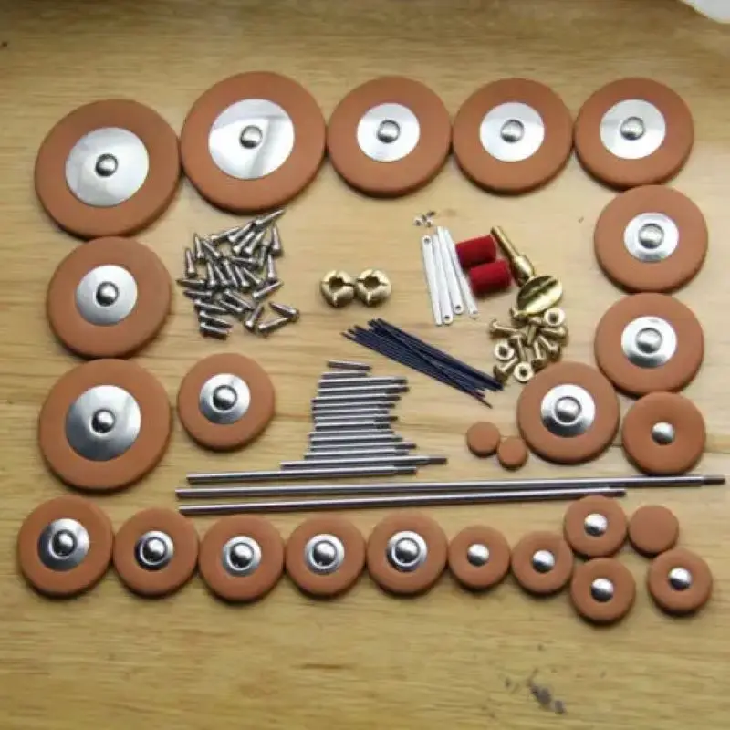 1Set Alto sax repair parts screws,parts+Alto sax pads Complete Set of 25 pads