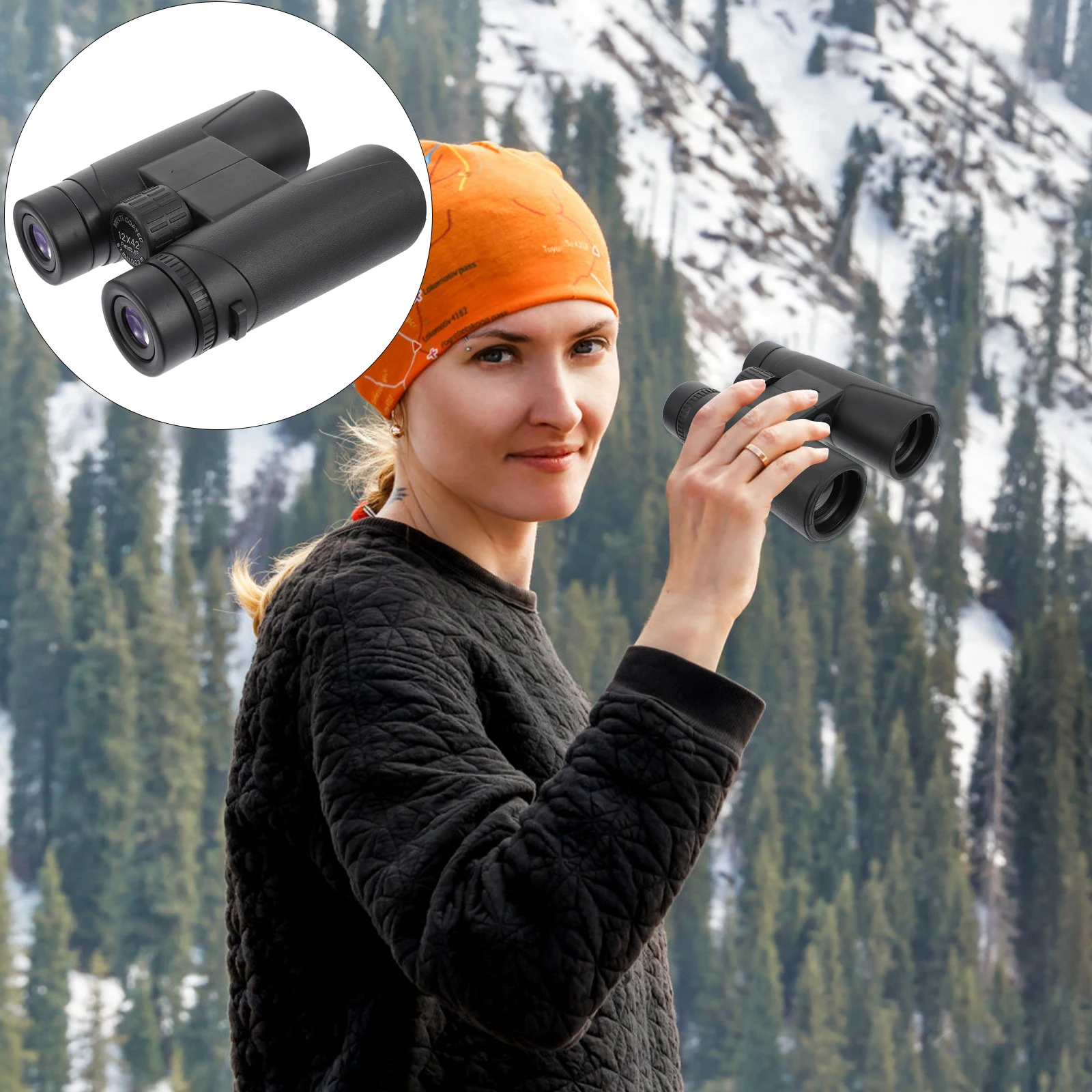

High Powered Telescope Outdoor Portable Hiking Night