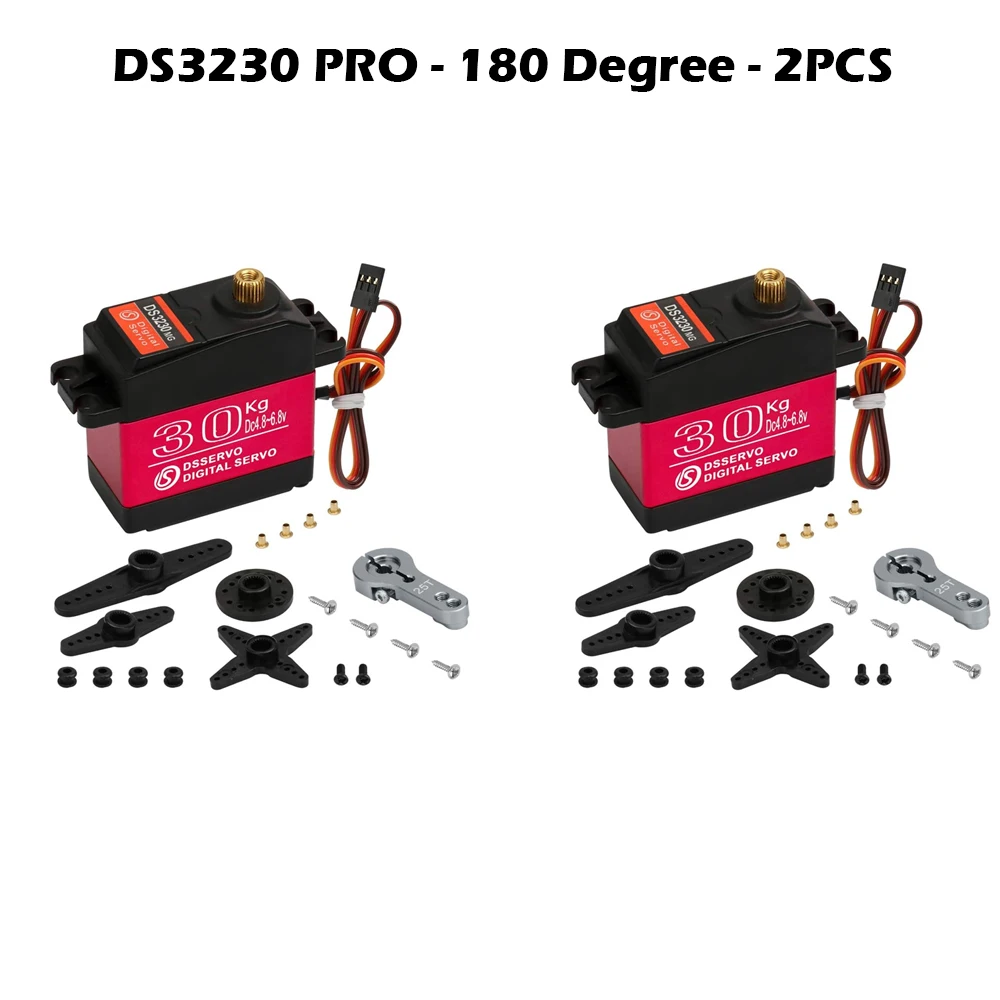 サボロー Amazon | DS3230 30kg高トルク フルメタルデジタルステアリングサーボ