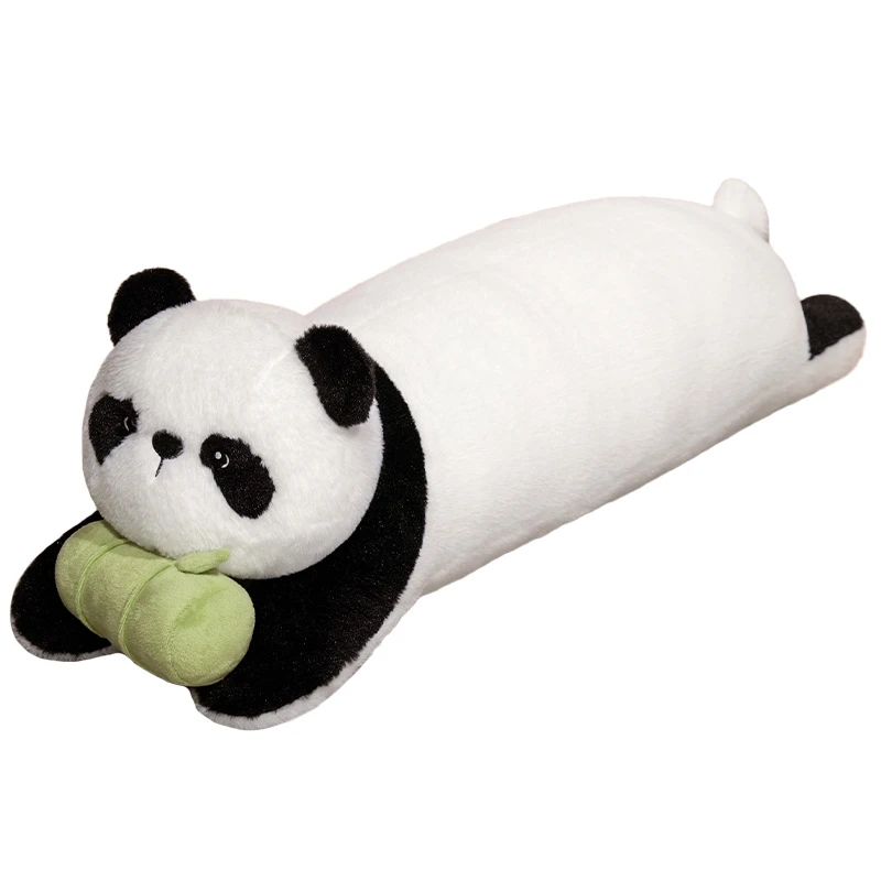 Kawaii Panda Red Panda หมอนยาวนุ่ม Soothing Huggable หมอนกลับหมอน Nice Sleeping Companion ตกแต่งห้องน่ารัก