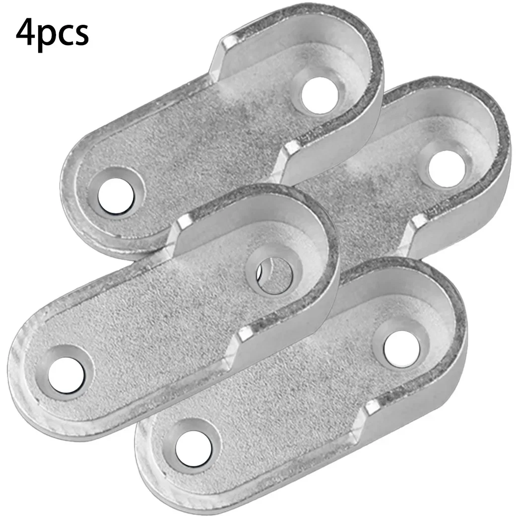 

Wardrobe Closet Rod Brackets Support Tube 4X Fitting Furniture Hanger Rail Round Stainless Steel Standard Replacement