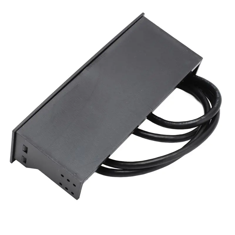 AT82-5.25 Inch Front Panel USB Hub Dual Port 5Gbps USB3.0 Optical Drive Front Panel Computer Case Expansion Board