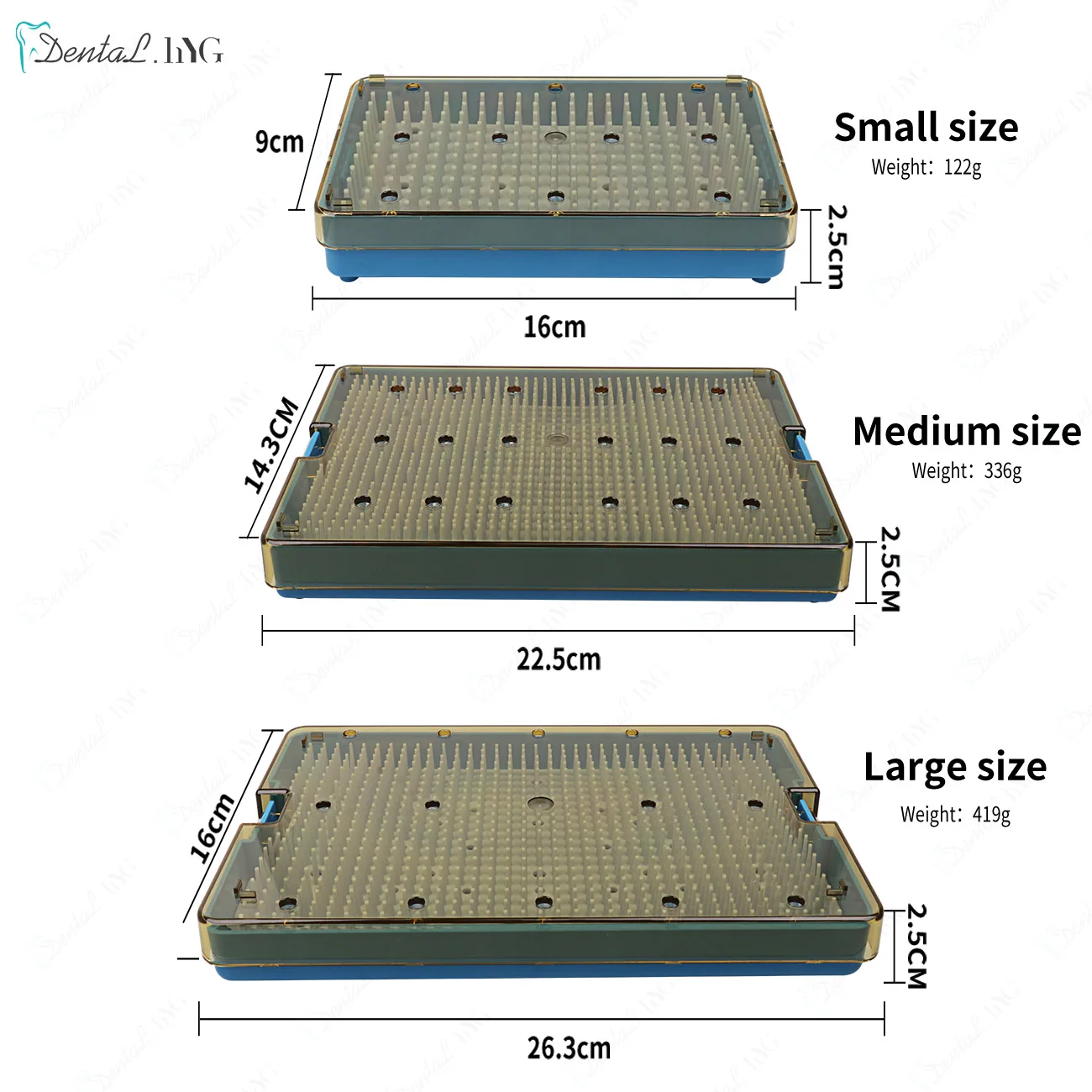 Sterilization Tray Case Box Ophthalmic/Dental Orthopedic Teaching Instruments