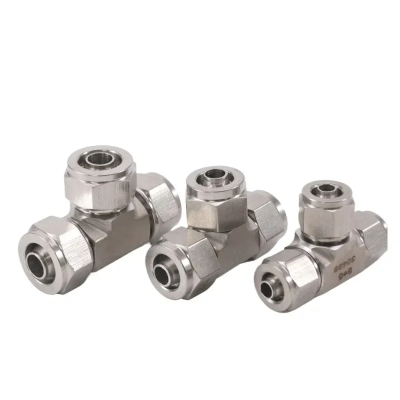 

Кованый шланг 4, 6, 8, 10, 12 мм, быстроразъемный Тройник-редуктор, 3-ходовой соединитель, пневматический соединитель из нержавеющей стали 304