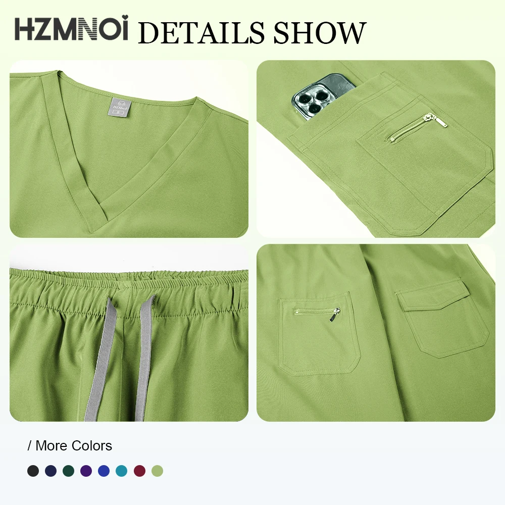 جديد صالون تجميل الأسنان ملابس العمل زي المستشفى ممرضة عمال الصيدلة فرك دعوى موحدة أعلى + السراويل الدعك الطبية مجموعات