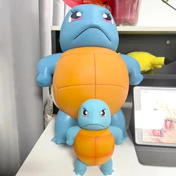 Squirtle parti di automobili che possono spruzzare acqua ed esporre acqua Pet Elf grande e piccolo modello periferico di animazione Anime