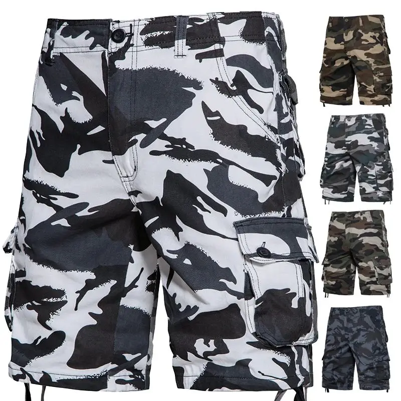 

Men's Camouflage orts Loose Casual Outdoor Wear Comfortable Fit Durable Material Faionable Trendy ort Length Pants