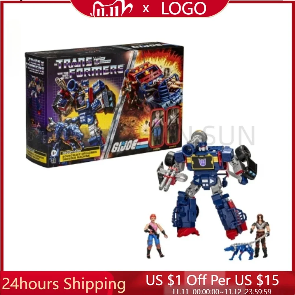 [in-stock] Transformation Toys Collaborative: G.I. Joe X Soundwave Dreadnok Thunder Machine Zartan & Zarana Model Action Figure