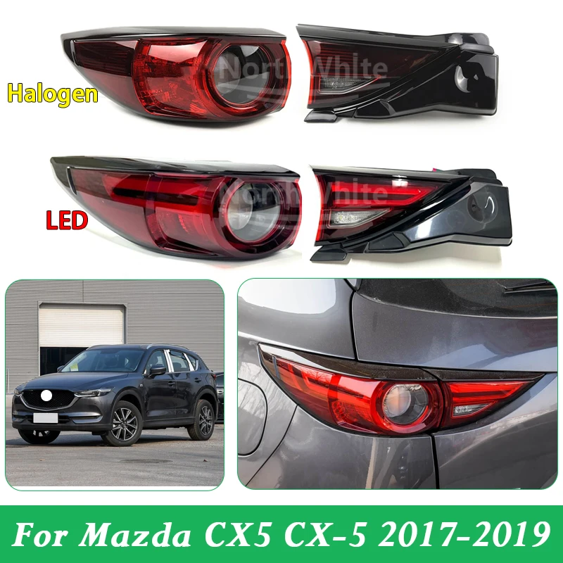 

Tail Light For Mazda CX5 CX-5 2017 2018 2019 2020-2021 Rear Bumper Tail Lamp Brake Light