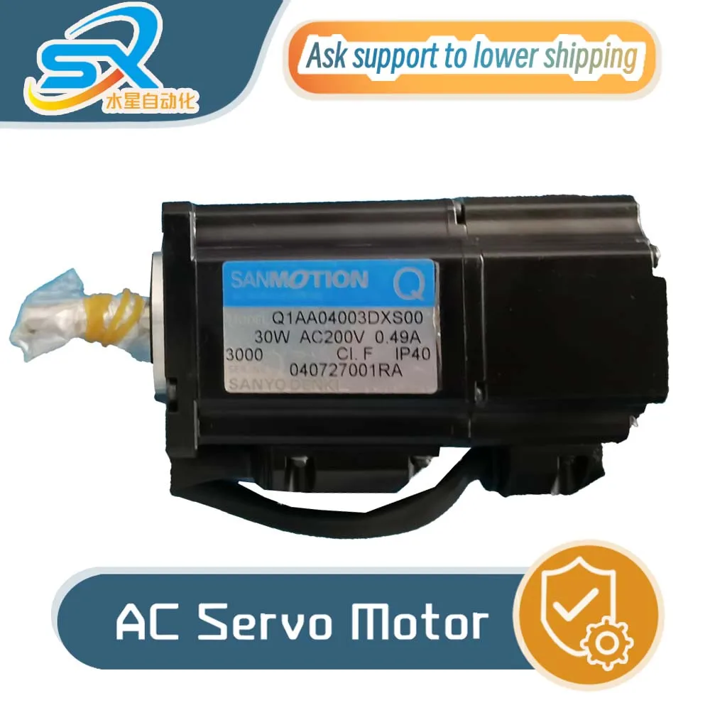 Sanyo Q1AA04003DXS00 AC Servo Motor 30W Hot Selling Quality Assurance Reliable Procurement