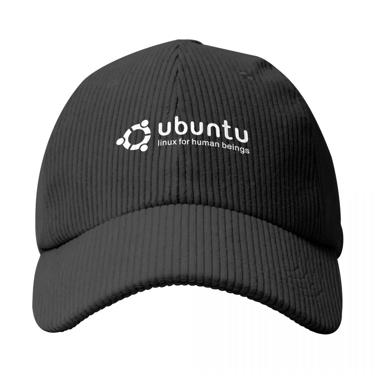 UBUNTU Linux For Human Beginning Baseball Caps Bone Snapbacks Black Sports Hats