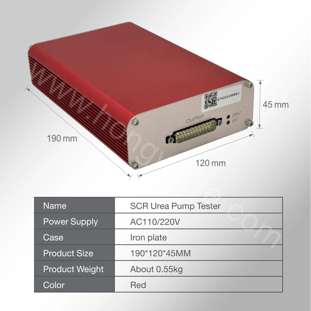 Portable Handheld Car Urea SCR03 Common Rail Pump Tester for NOx Sensor Pump Liquid Level Temperature Sensor Testing Machine