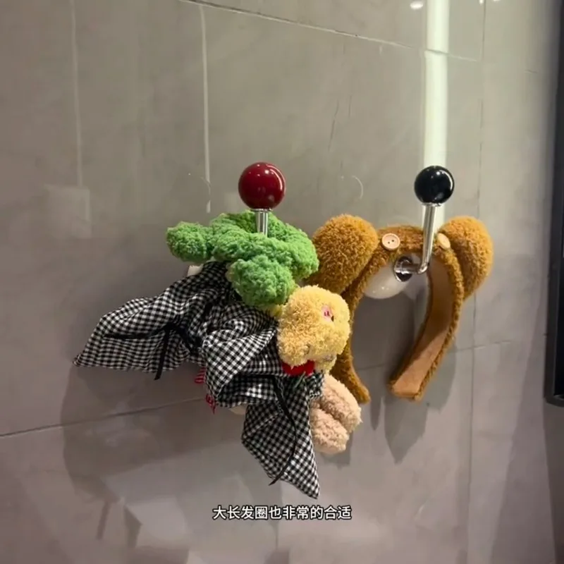 Suction Cup Hook Sticky Hook Without Holes and Marks Handles Handle Glass Door Sliding Door Handle Furniture Cabinet Bathroom