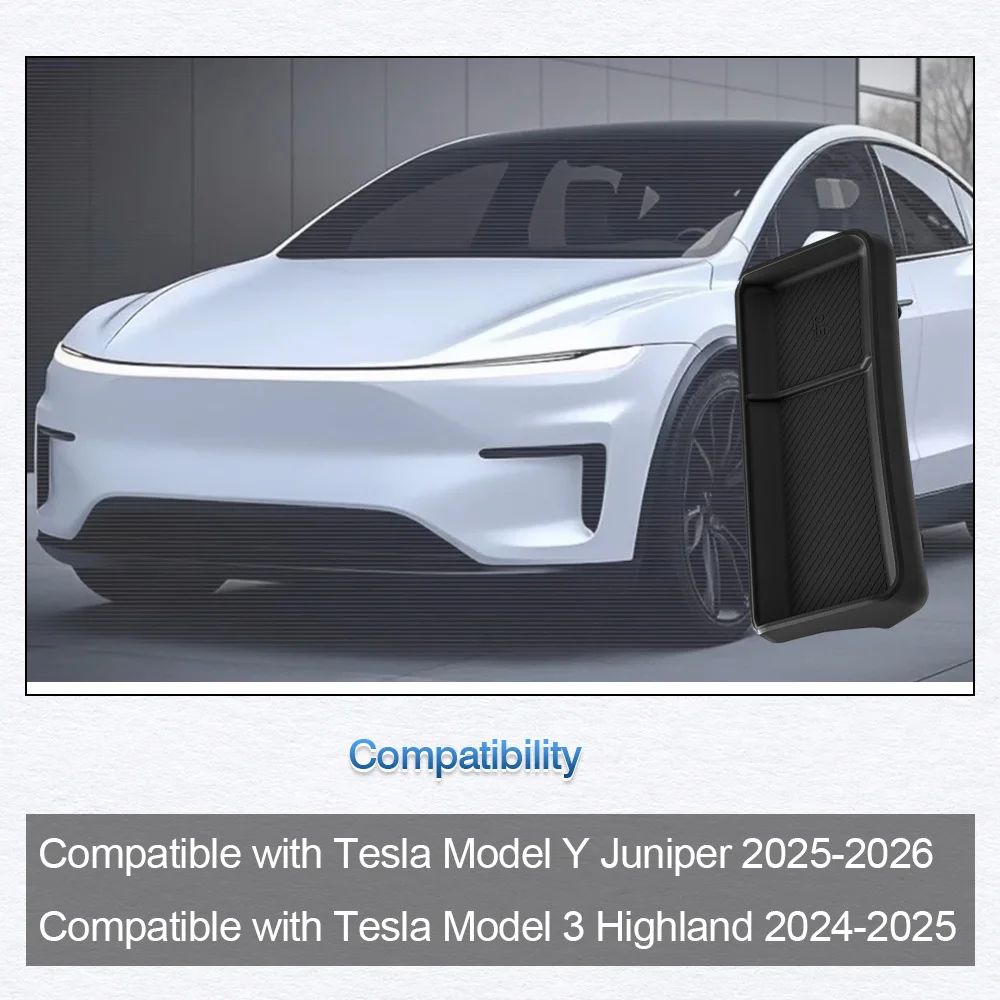 

Center Console Dashboard Storage Box Instrument ECT Panel For Tesla Model Y Juniper 2025-2026 3 Highland 2024-2025