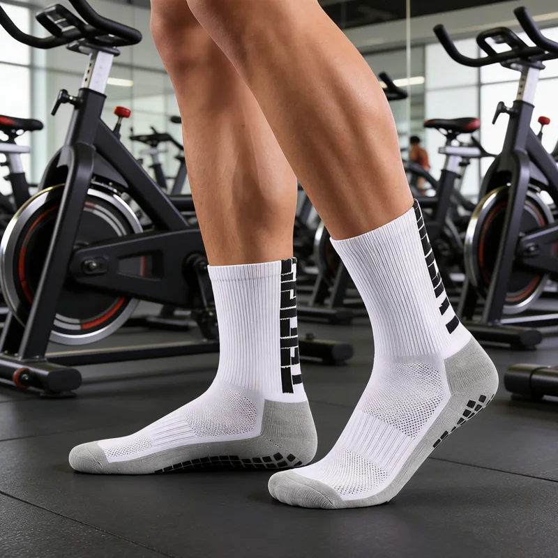 3/7/14/18 pares de calcetines de ejercicio profesionales para hombres y mujeres agarre antideslizante fútbol baloncesto toalla inferior transpirable a prueba de golpes