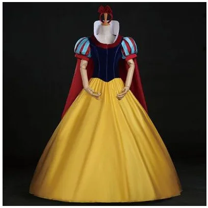Classique fée T neige blanche loween Cosplay adulte Princ Dr cendrillon bleu ay fée T Costume robe de bal
