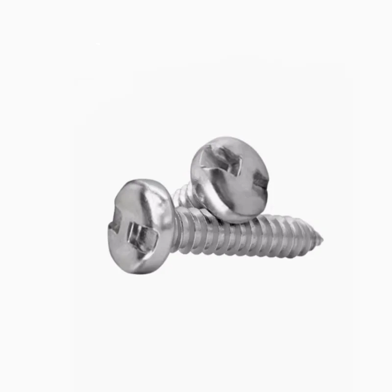 304 stainless steel pan head H slot anti-theft self-tapping nail round head I-slot anti-dismounting screws M3