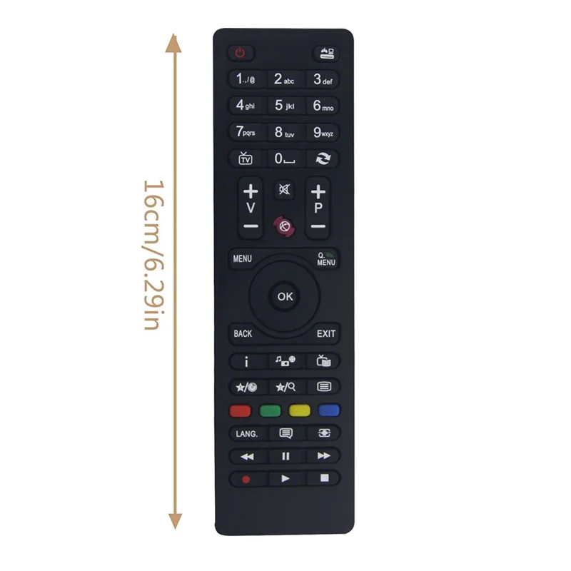 Mando a distancia de repuesto para Telefunken TV RC4875/RC4870 No requiere configuración