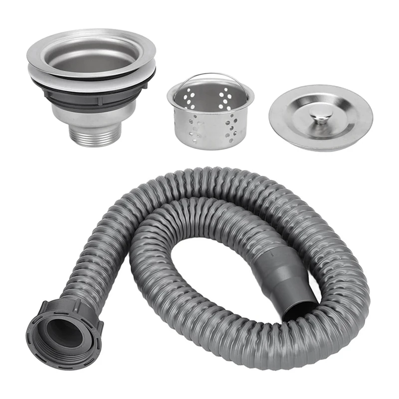 Drain Plug Stainless Steel Sink Plug, Salon Drain Plug, Sink Plug With Hair Catcher For Shampoo Bed