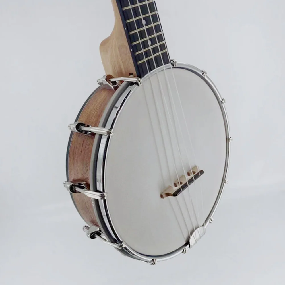 

2 Pcs Wooden Piano Code Banjo Replacement Bridge Parts Musical Instrument Saddle