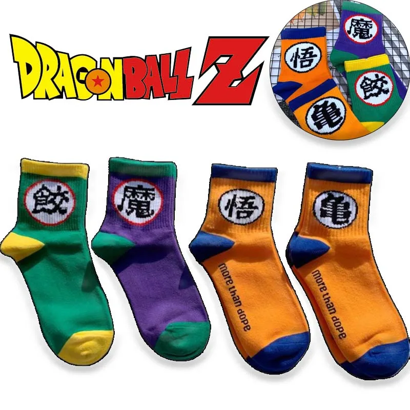 Dragon Ball Son Anti-slip Football Goku Socks Men Women Cotton Sock Short Soccer Basketball Sport Sock Breathable Deodorous Sock