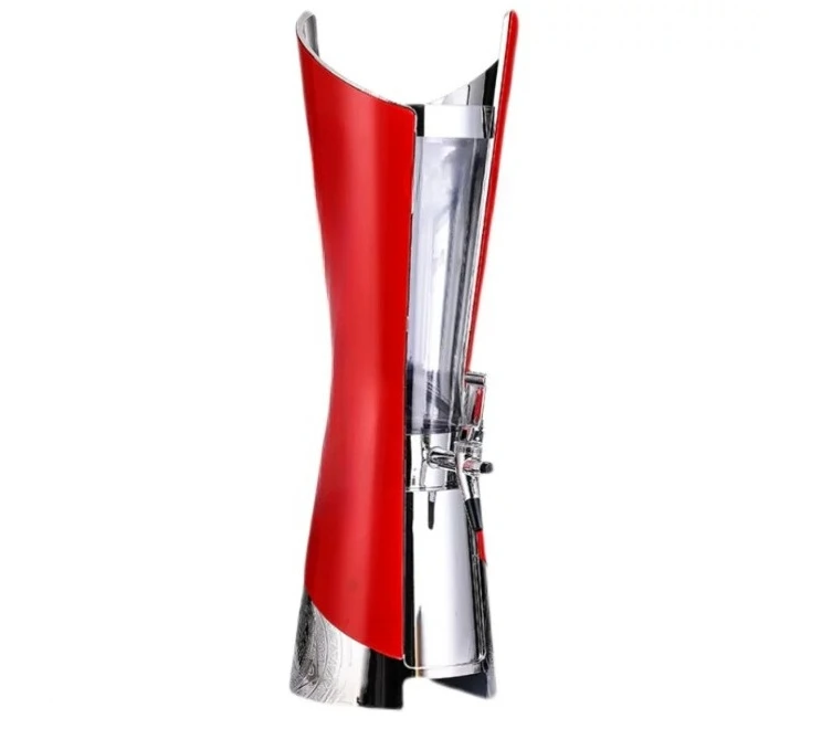 3L Portable Beer Dispenser High-End Commercial Draft Keg Cooler with Faucet, Compatible with  White Keg, for Bar & KTV Use