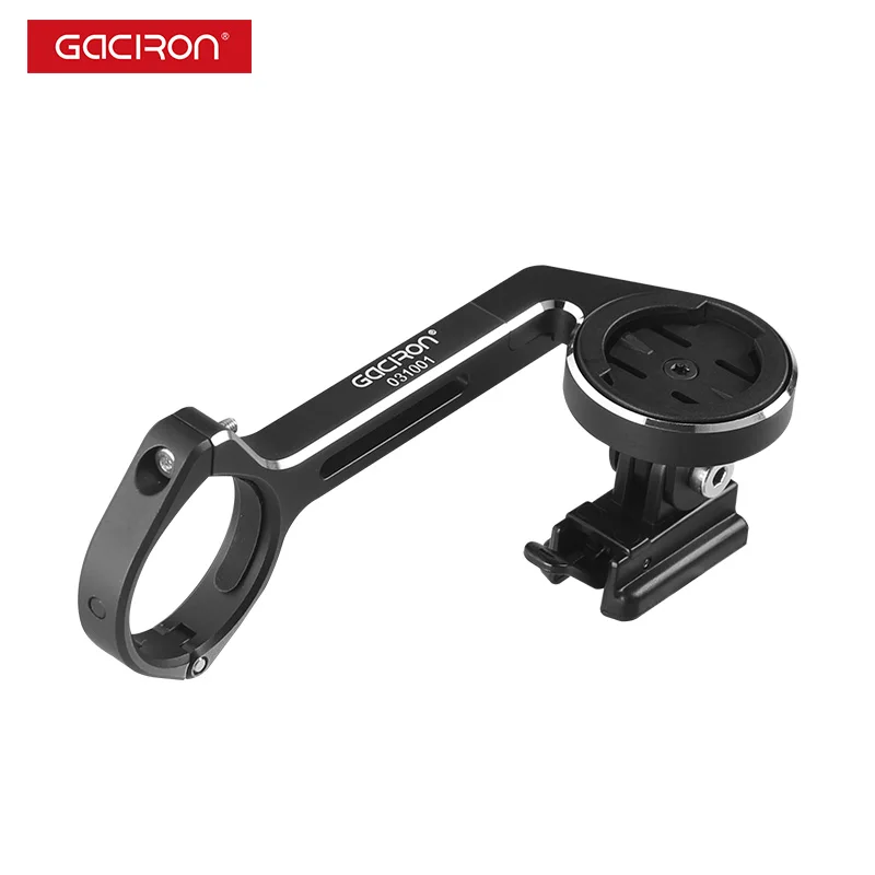 Gaciron H10C Bike Computer Mount for Garmin Bicycle Aluminum Bracket For Gopro Camera & Stopwatch Adjustable Cycling Lamp Holder