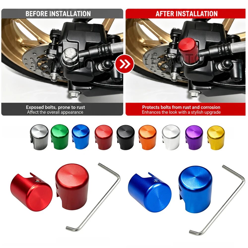 Universal Brake Clutch Caliper Screws Bolts Foot Pump Bolts Cover FOR KTM Motorcycle BMW RNINET YAMAHA MT03 MT07 for ZONTES 368G