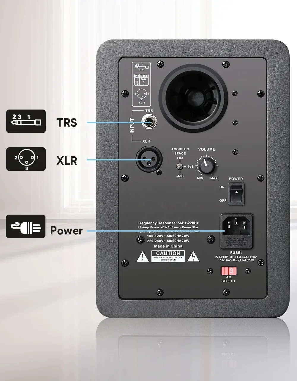 2025 MAONO Desktop Monitor Speakers Computer Sound System And Audio Studio Monitor Speakers  For Recording Music Studio Speakers