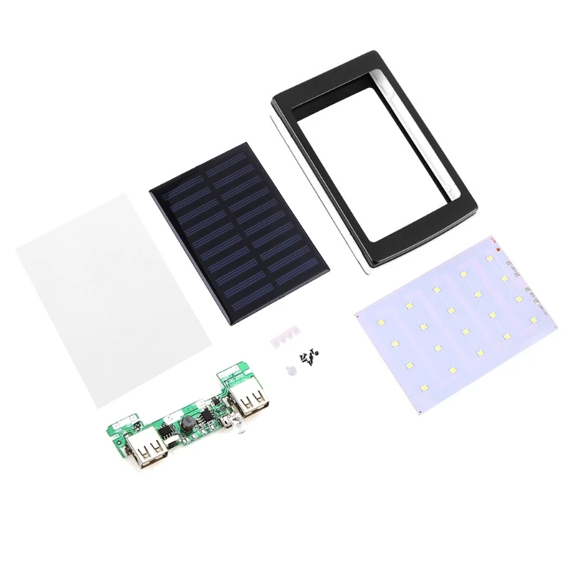 18650 Solar for Case DIY Box Dual USB for Mobile Phone