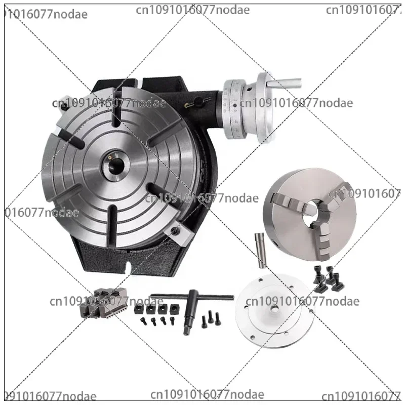 

TS400A Horizontal Rotary Table Divider with K11320 Lathe Chuck for Cnc Dilling Milling Boring Engraving Machine