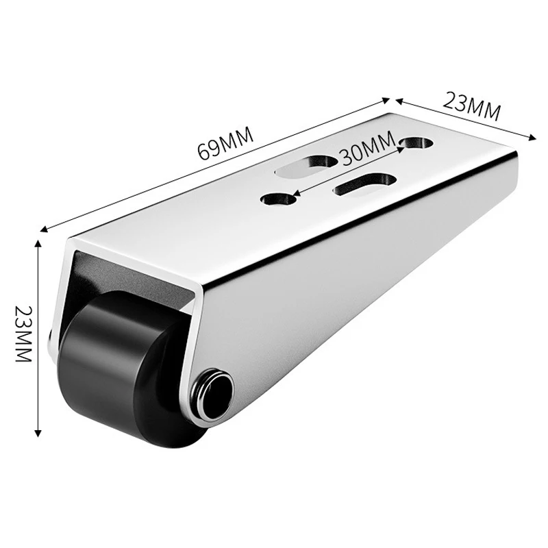 20pcs/pack Door Sinking Repair Caster Wheel Support Silent Vertical Adjustment Door Lifter Tool Sliding Door Single Wheel Pulley