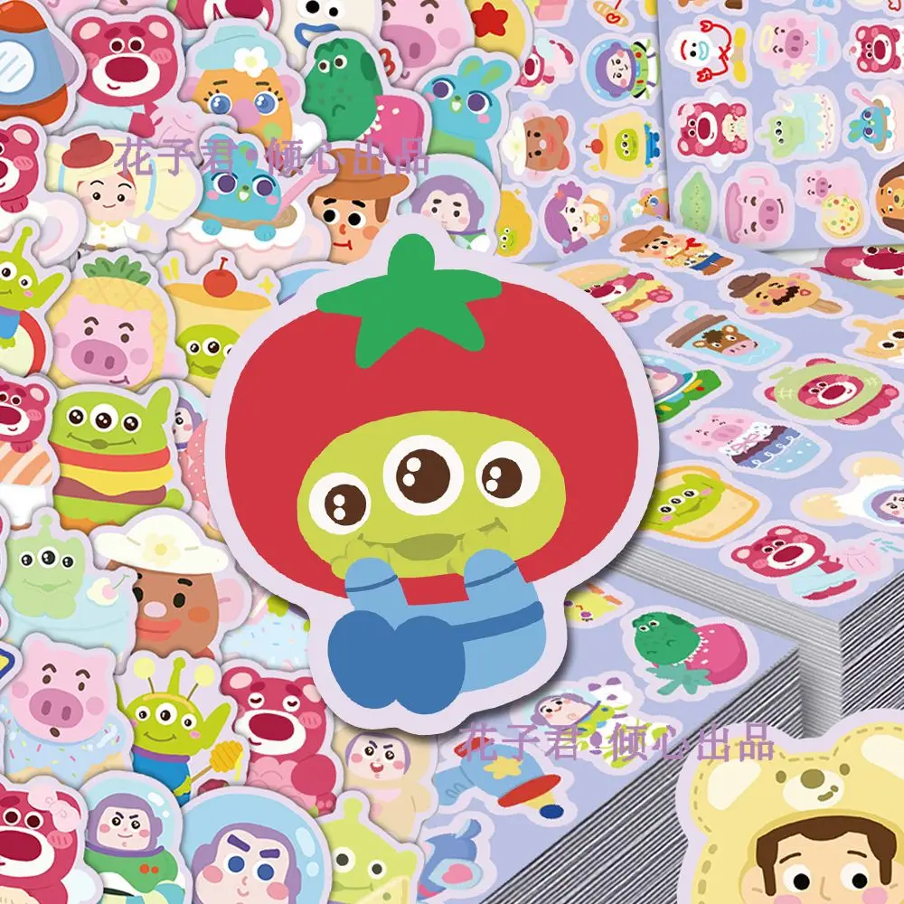 103 pezzi Disney Cartoon Toy Story Alien Graffiti adesivi decalcomanie divertenti per diario fai da te telefono portatile adesivo impermeabile giocattoli per bambini